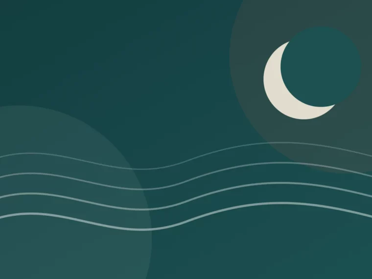 Illustration abstraite consacrée au sommeil et à l’énergie